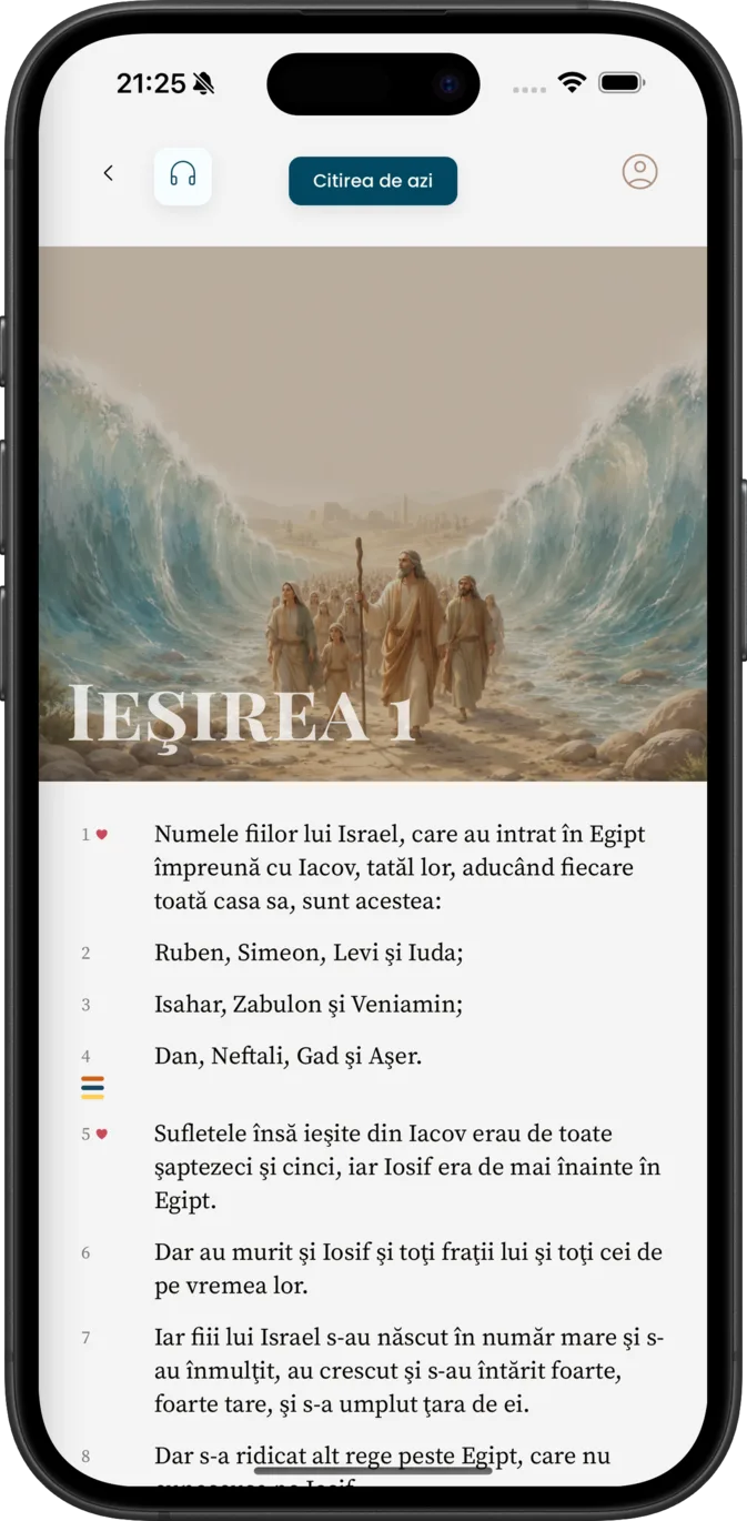 Previzualizare APOSTI pe iPhone